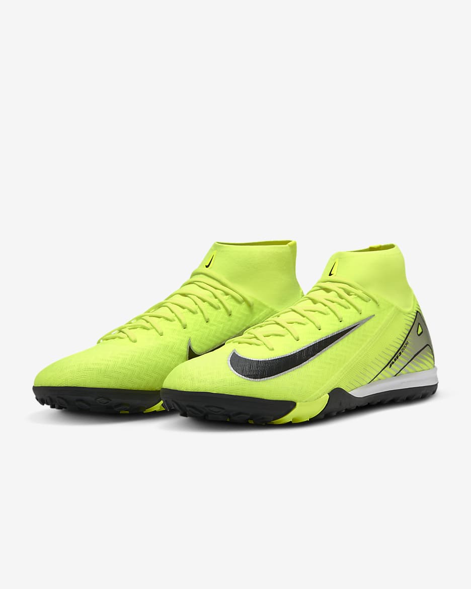 Nike Mercurial Superfly 10 Academy TF High Top Football Shoes. Nike CA